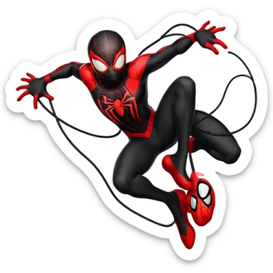 Miles Morales Spider-Man sticker