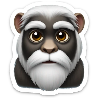 Emperor tamarin  sticker