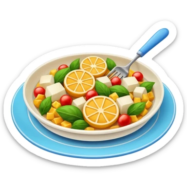 Cooking food sticker