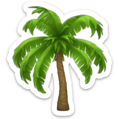 palm tree sticker
