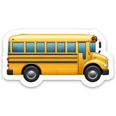 bus escolar sticker