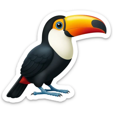 Toucan sticker