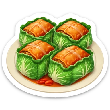 cabbage rolls romanian sticker