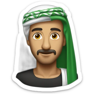 an very important man from Saudi arabia sticker