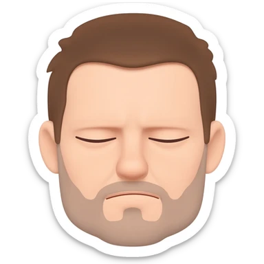 Squint image sticker