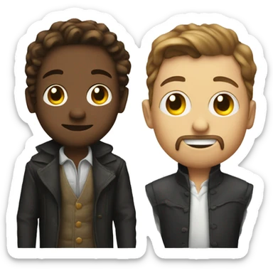 Jayden received has Charles Dowland dead boy detectives sticker