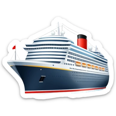 Cruise ship sticker