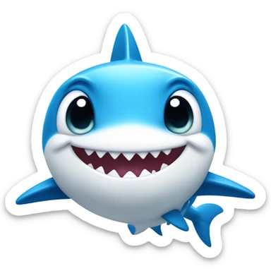 baby sharkh sticker