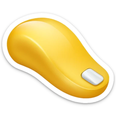 yellow toe nail sticker