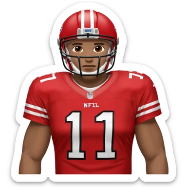 NFL players jersey | need only jersey no 11 sticker