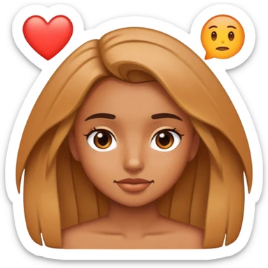 Girl saying bae sticker