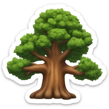 Sequoia tree sticker
