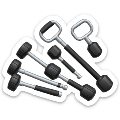 exercise tools sticker