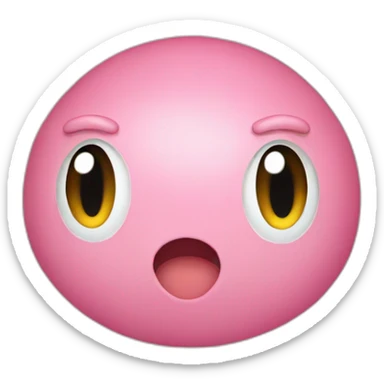 kirby gaze you sticker