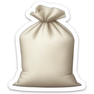 Flour bag sticker