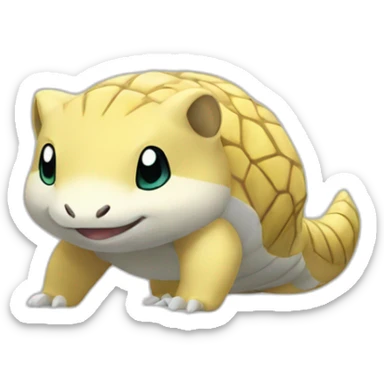 Alolan sandshrew sticker