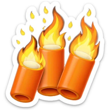 can you create live emoji fire pellets sticker