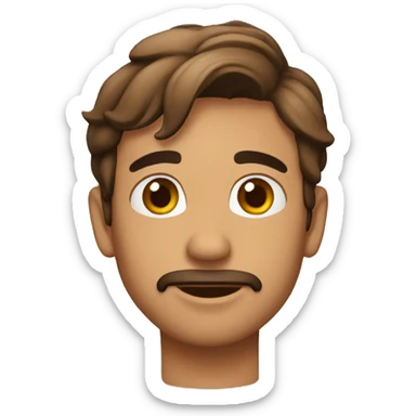 Chico enamorado  sticker