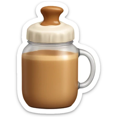 Brown sugar creamer sticker