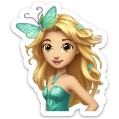 Flora winx sticker