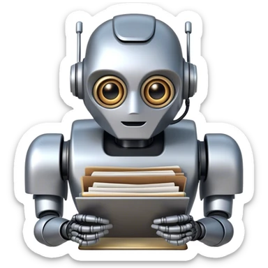 Robo Bookkeeper sticker
