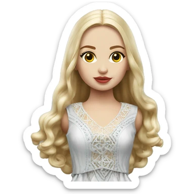 snejana onopka model slavic doll  sticker