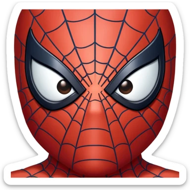 Spider man from marvel  sticker