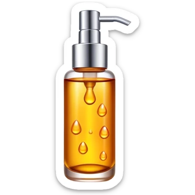 Skinc care serum  sticker