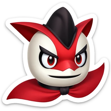 Hazbin hotel dizisindeki Husk sticker