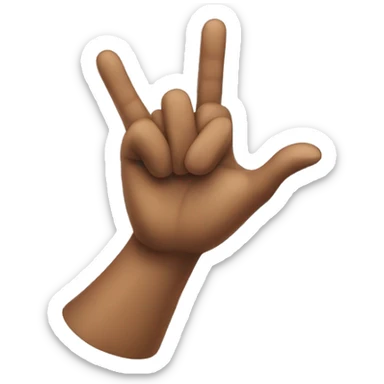 Salute with claps sticker