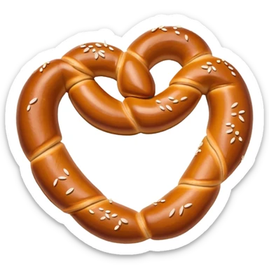 Giant pretzel  sticker