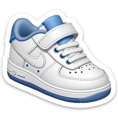 Baby low air force shoe sticker