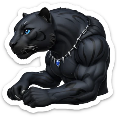 pantera negra sticker
