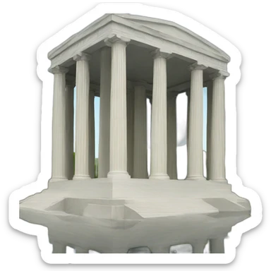 Washington memorial sticker