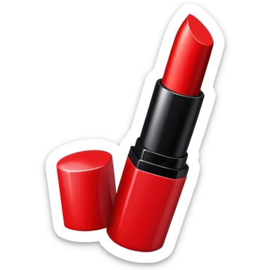 Pretty red lipstick like ysl  sticker