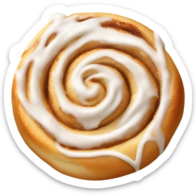 Cinnamon roll sticker