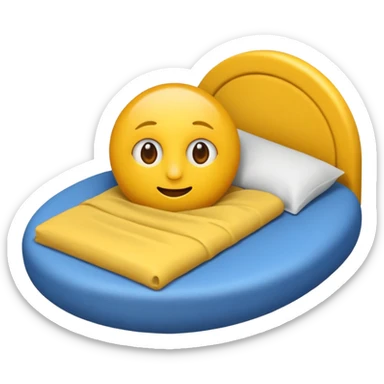 emoji dormindo sticker