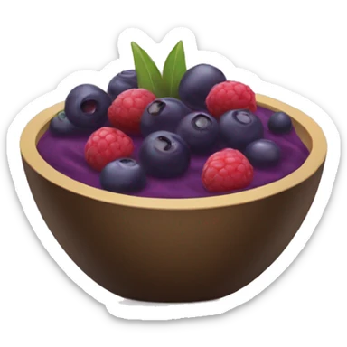 acai bowl sticker