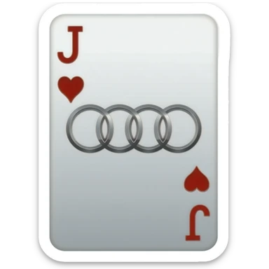 audi joker sticker