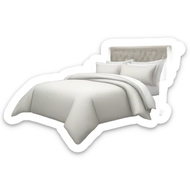 Luxury bedding sticker