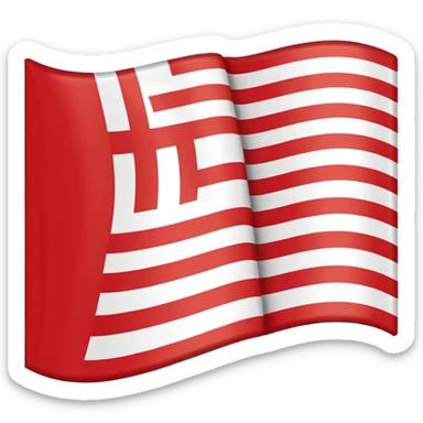 Seeland country flag sticker