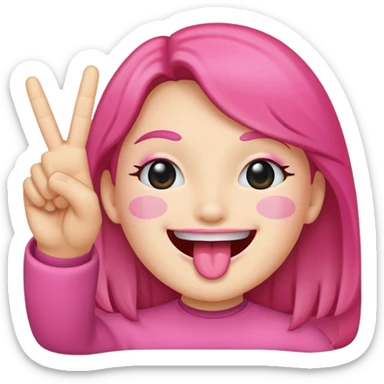 not like this. 🤘 flip this emoji and put it in front of the mouth sticker