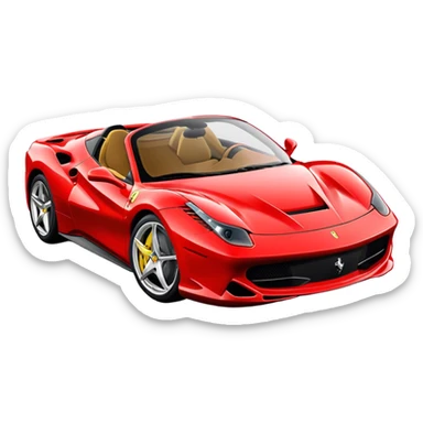 F 40 Ferrari sticker