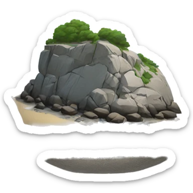 Plymouth ma rock sticker