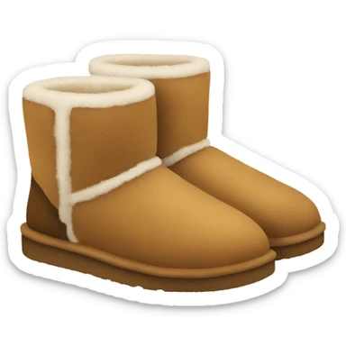 UGG slippers  sticker