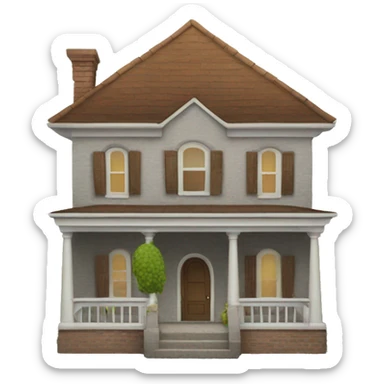 A house  sticker