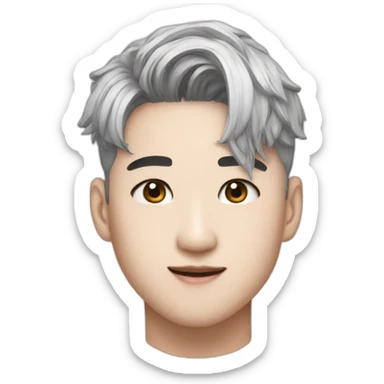 Kpop Singer wonho  sticker