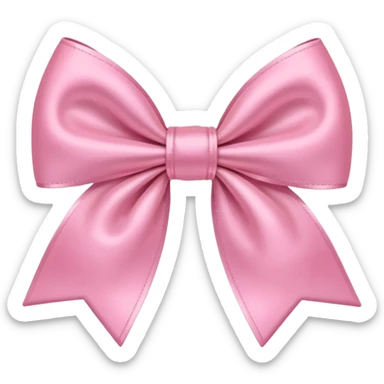 laço rosa aestheitc sticker