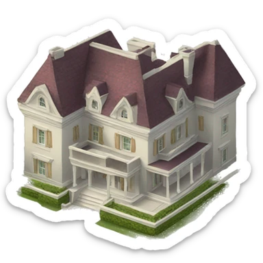 Mansion sticker