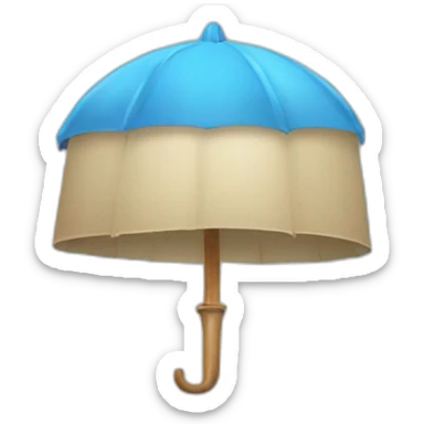 un paraluie sticker